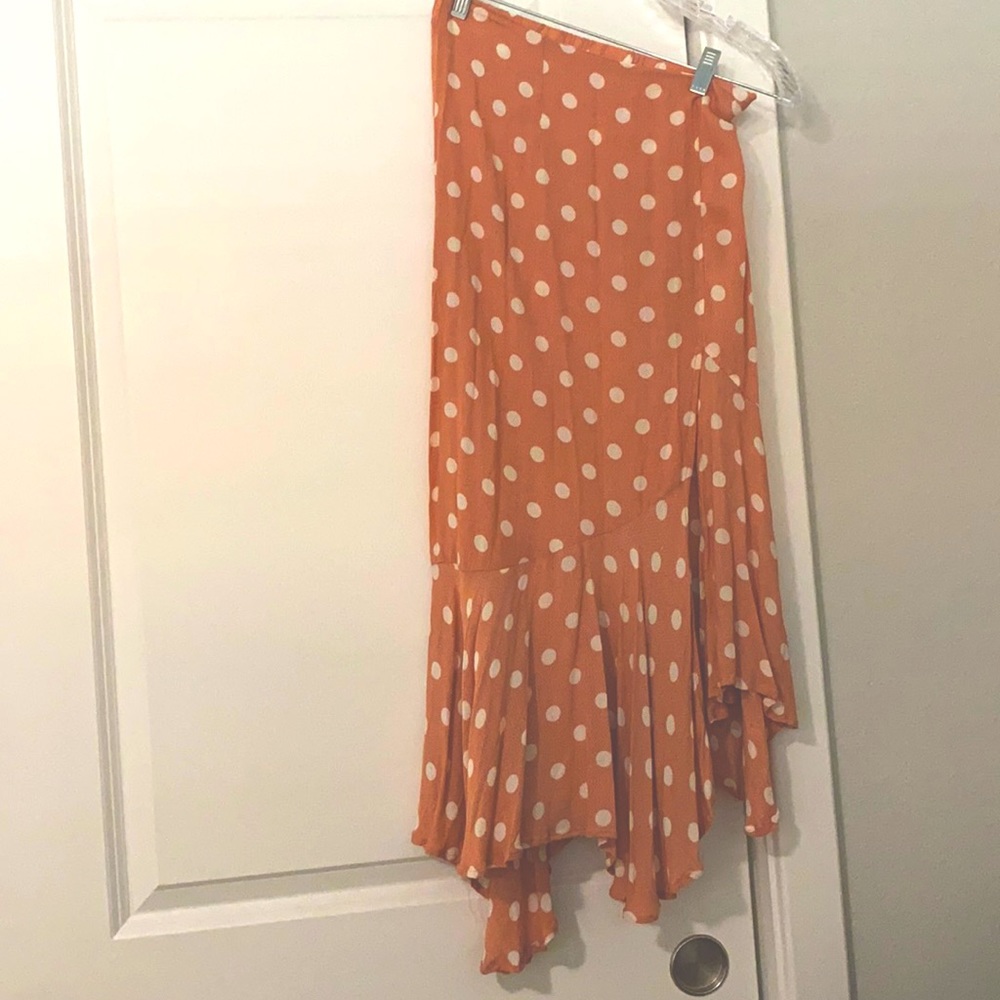 Never been worn! Jolt Polkadot beach skirt!